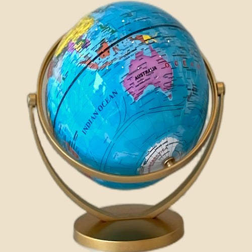 Retro World Globe