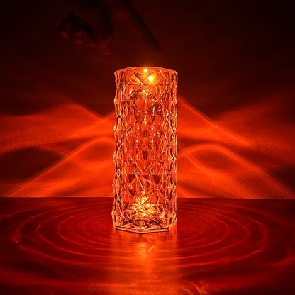 Crystal Diamond Table Lamp
