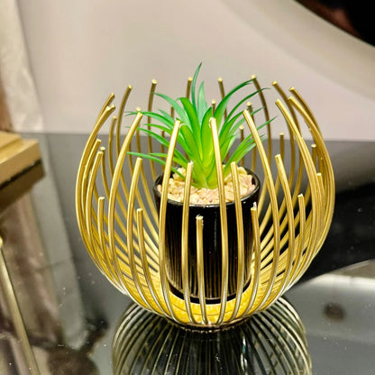 METALLIC GOLDEN GLOBE 1 Set