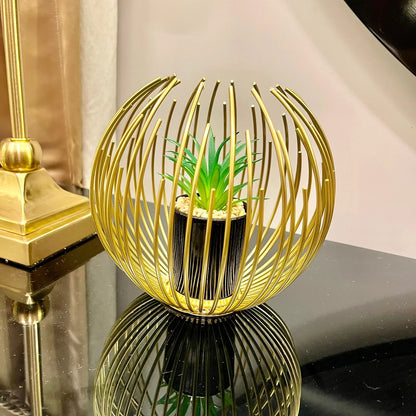 METALLIC GOLDEN GLOBE 1 Set