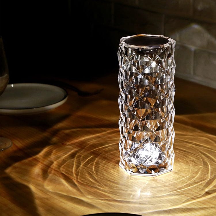 Crystal Diamond Table Lamp