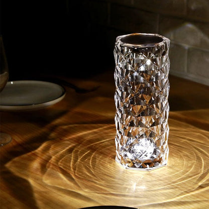 Crystal Diamond Table Lamp