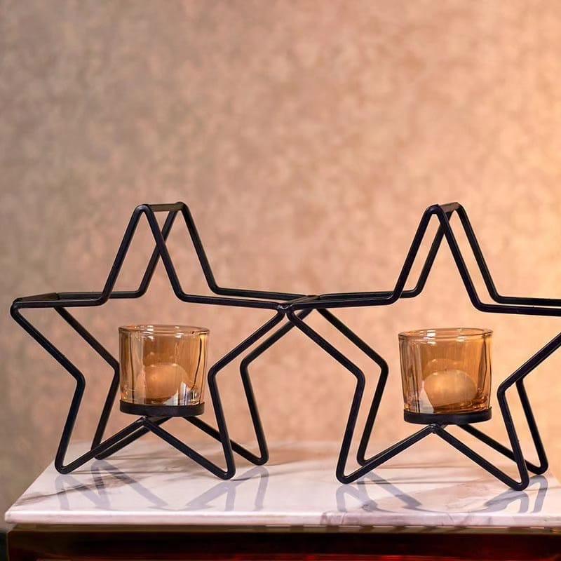 Metal Tea Light Candle Holder