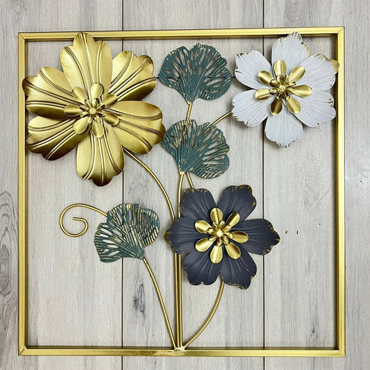 Metal Flower Frame