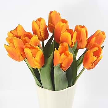 6Pcs Artificial Flower Tulips