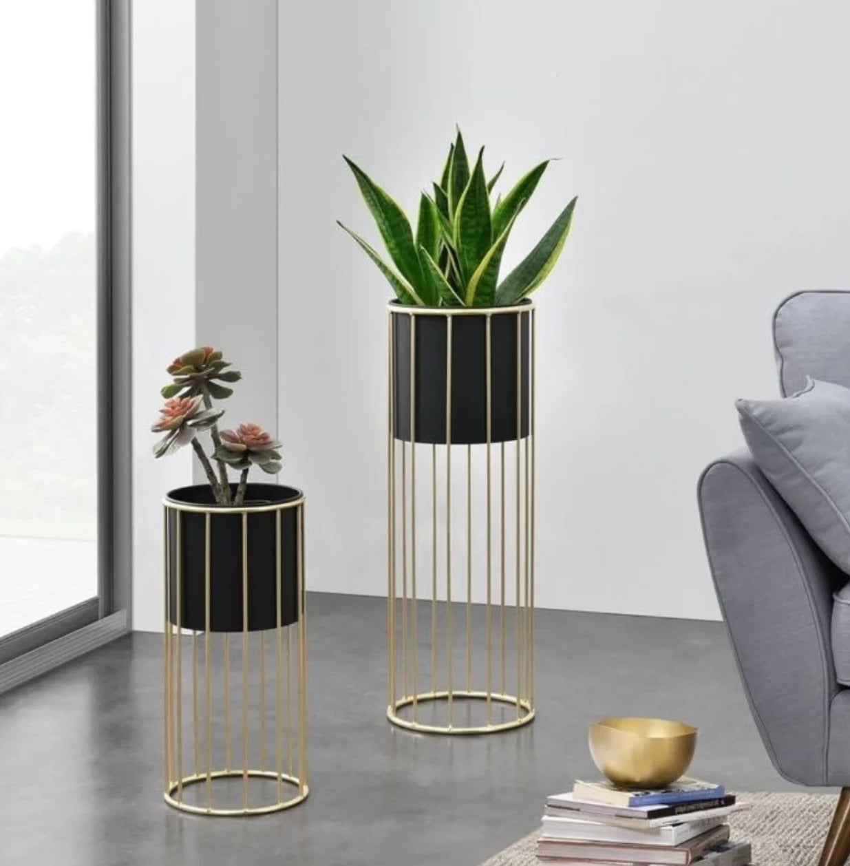 1 set Iron Indoor Plant Stand