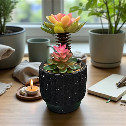 Black Plant Pot